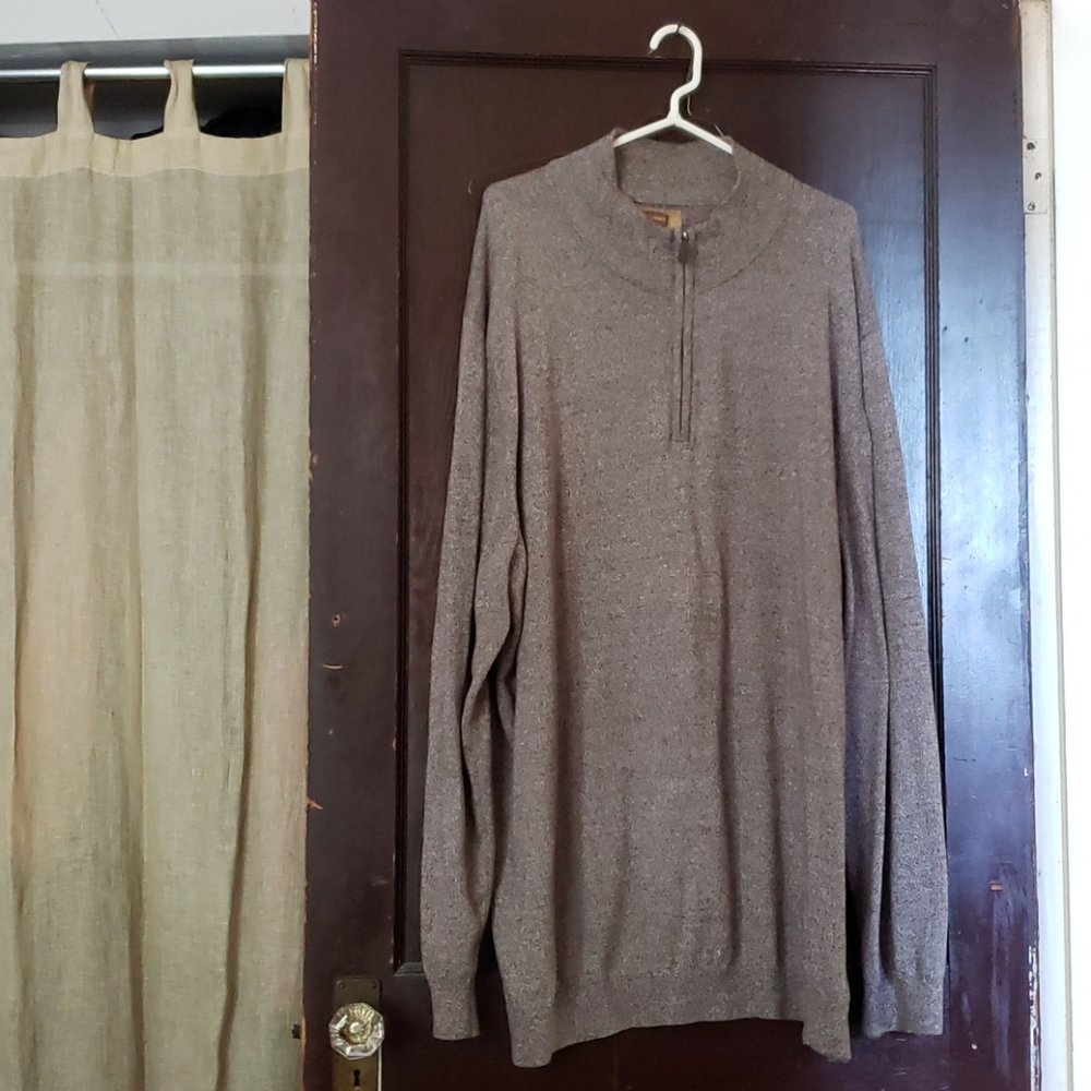 Men's big and tall pullover light weight sweater